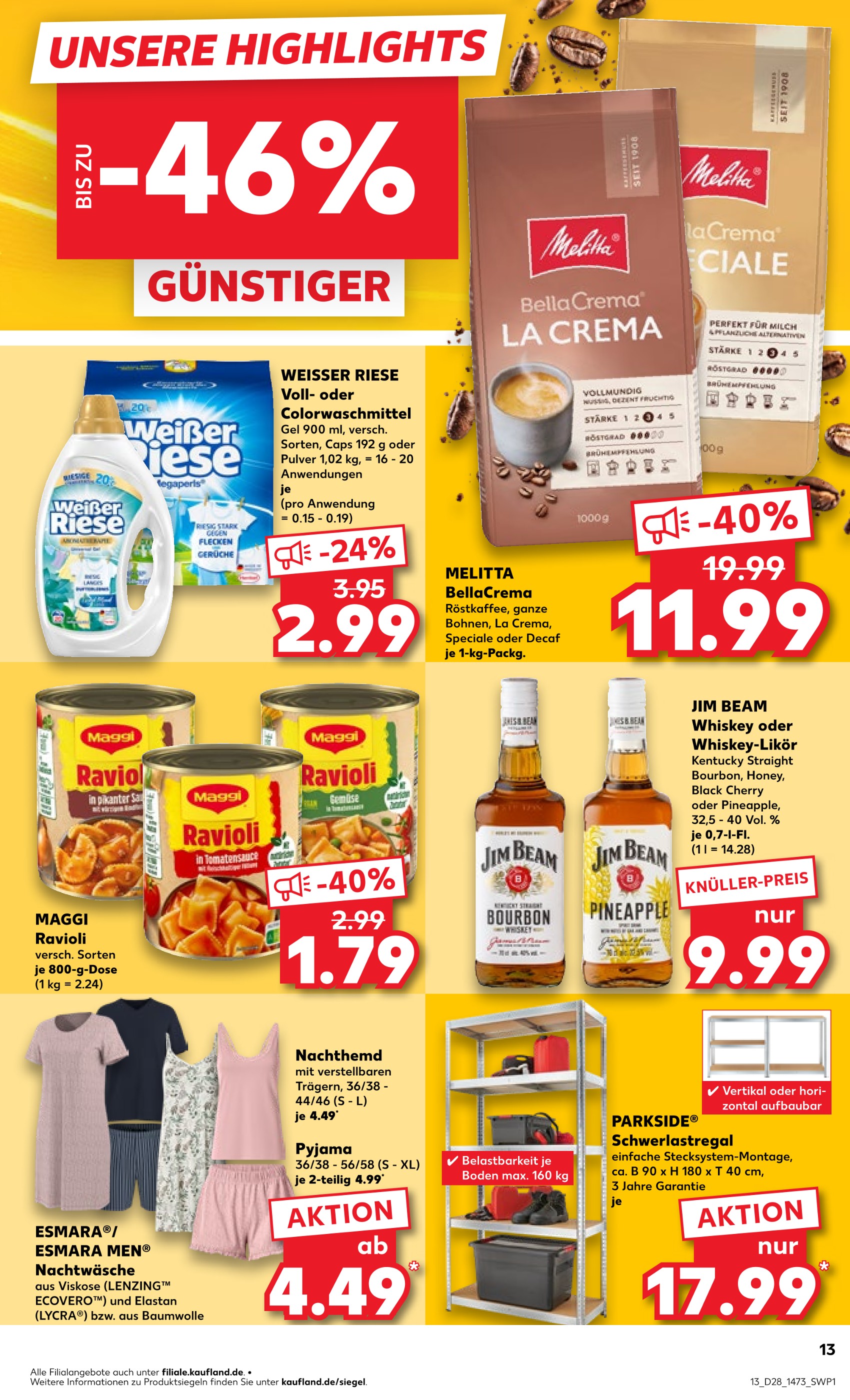 Regal Angebot im aktuellen Kaufland Prospekt auf Seite 13